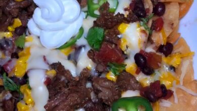 Fully Loaded Oxtail Nachos