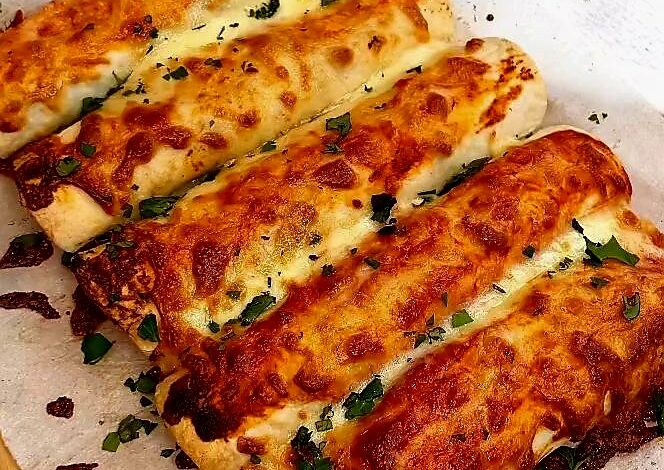 Cheesy Beef Lasagna Rolls