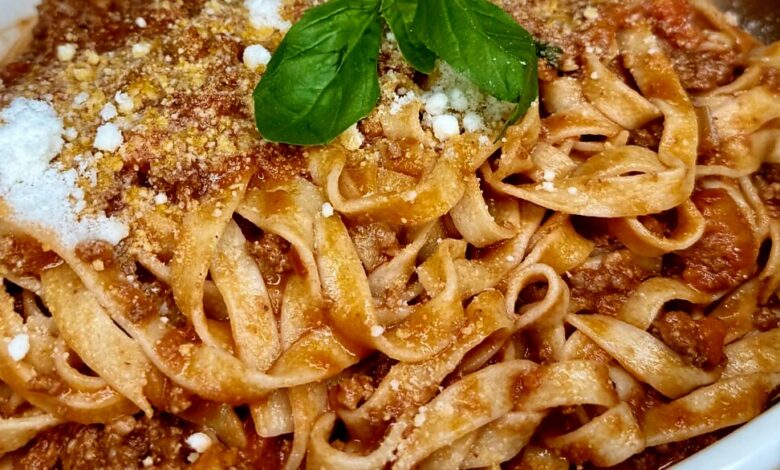 Easy Creamy Bolognese