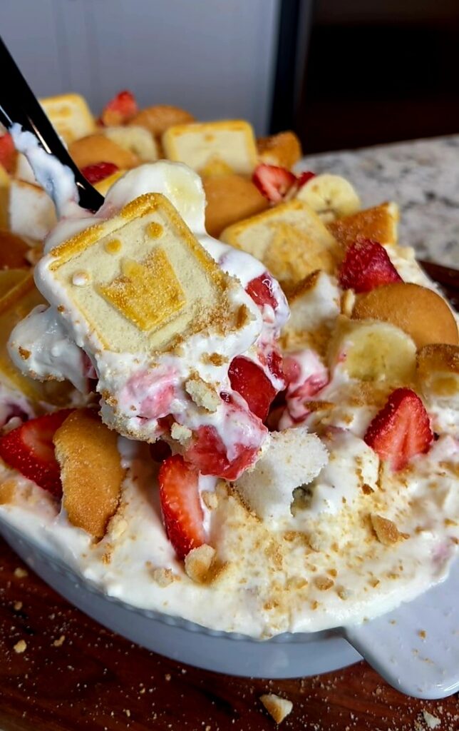 Strawberry Banana Pudding