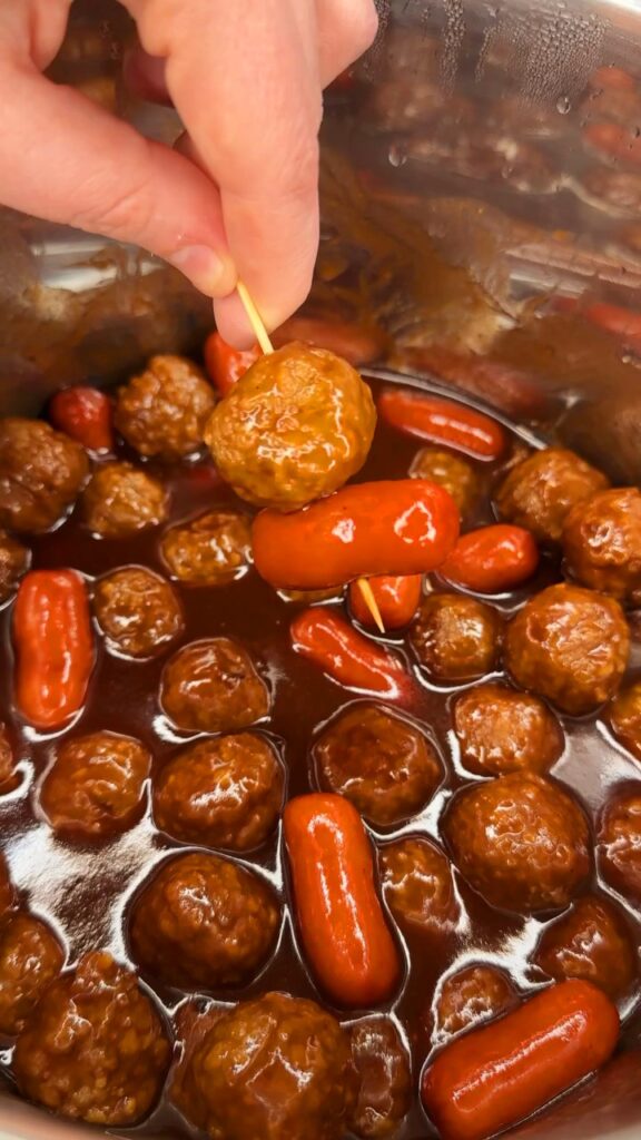 Slow Cooker BBQ Meatballs