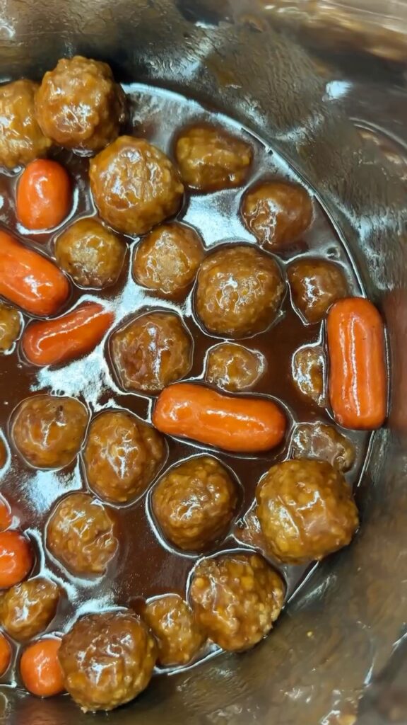 Slow Cooker BBQ Meatballs