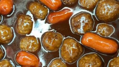 Slow Cooker BBQ Meatballs