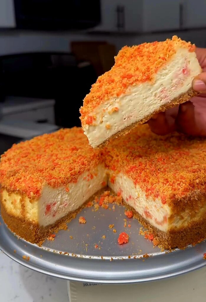 Strawberry Crunch Cheesecake