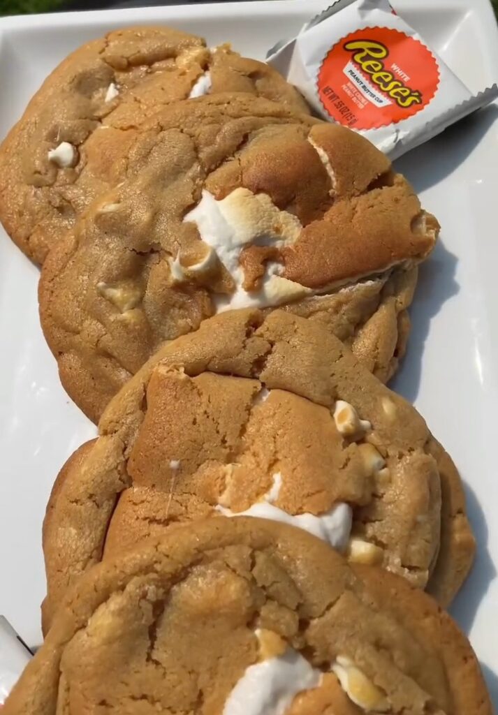 Peanut Butter S’mores Cookies