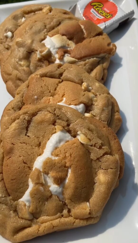 Peanut Butter S’mores Cookies