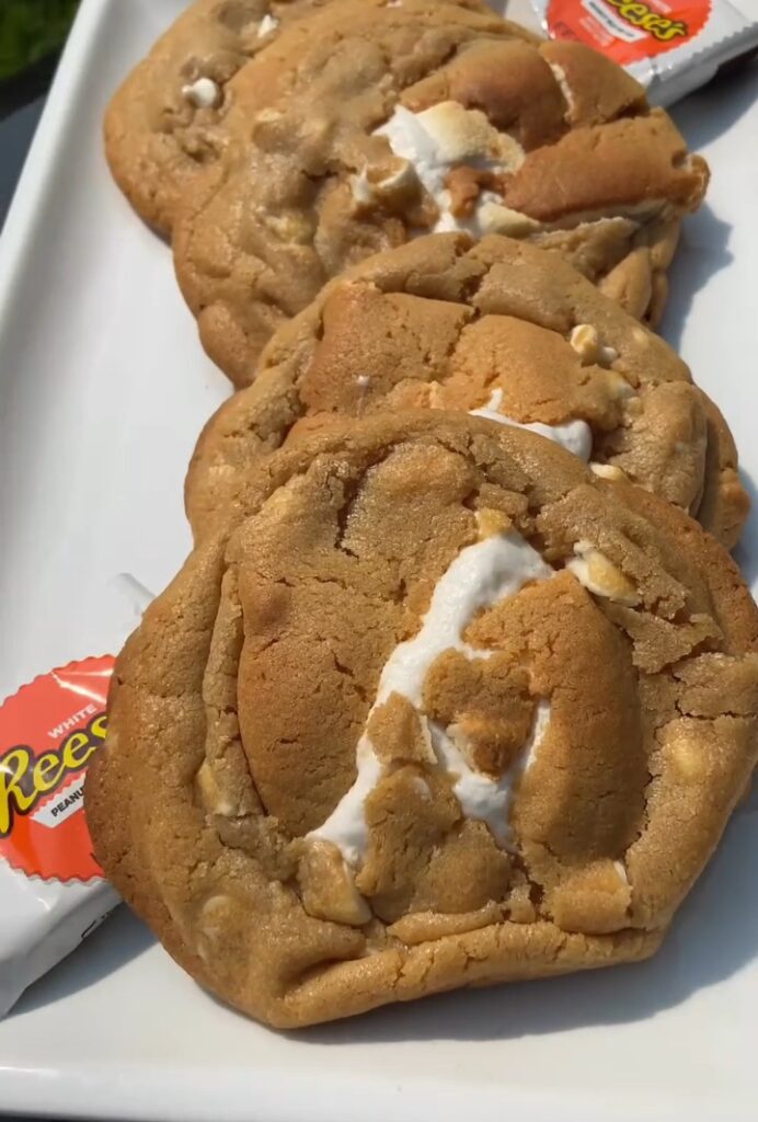Peanut Butter S’mores Cookies