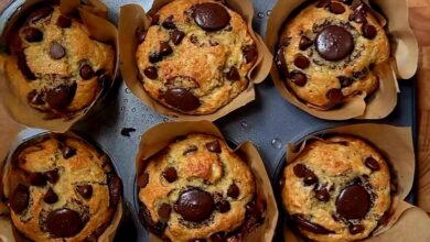 Banana Chocolate Chips Muffins