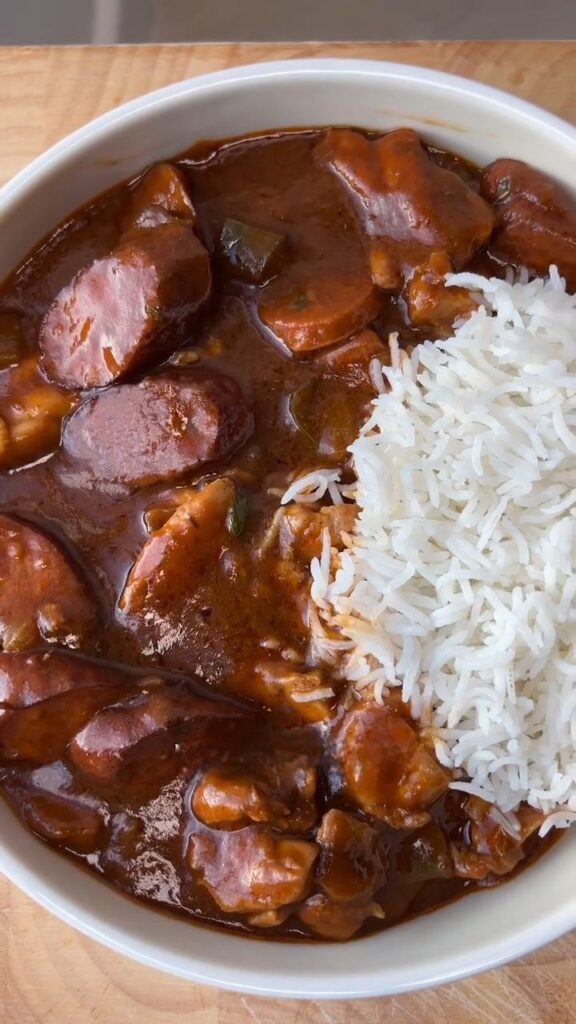 Cajun Chicken & Sausage Gumbo