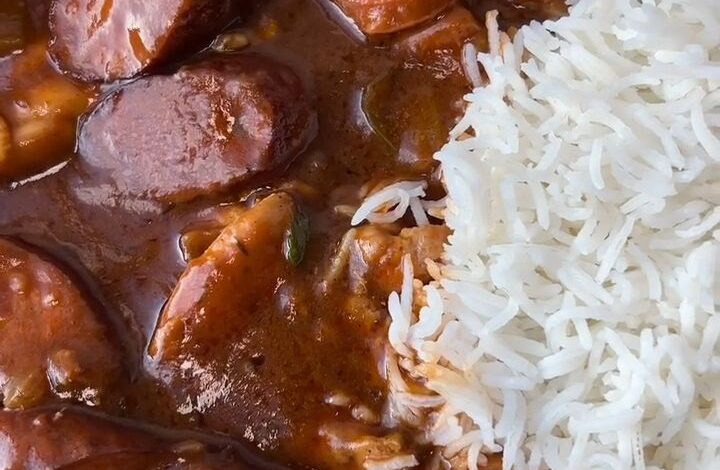 Cajun Chicken & Sausage Gumbo