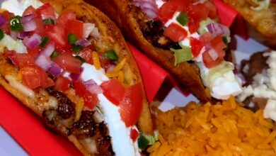 Crispy Fried Chicken Tacos