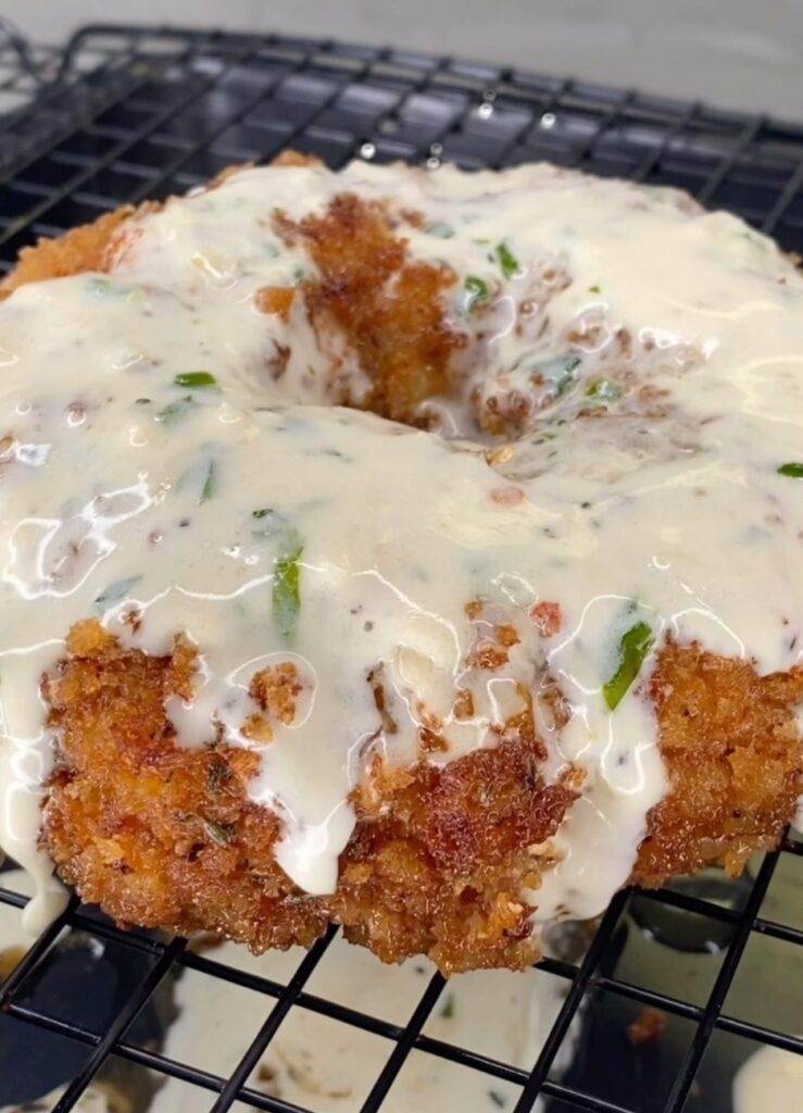 Deep Fried Shrimp Donuts