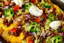 Delicious Loaded Nachos