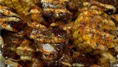 Garlic Butter Steak Foil Packs