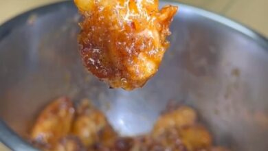 Hot Honey Bourbon Wings