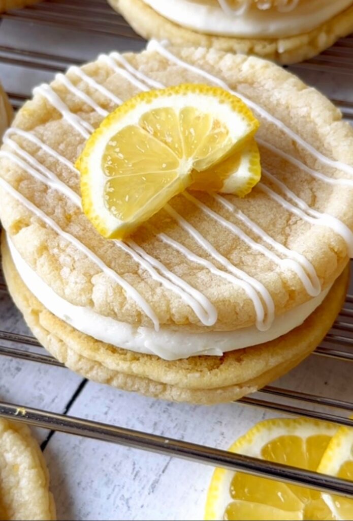 Lemon Cookie Sandwiches
