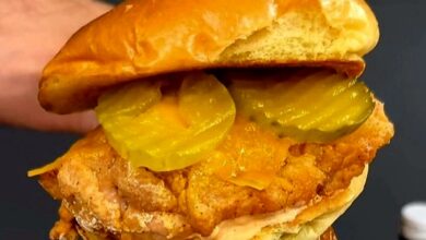 Low-Calorie Popeyes Spicy Chicken Sandwich