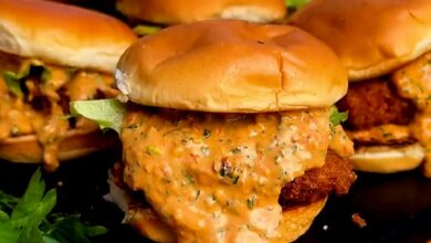 Marry Me Ranch Fried Chicken Sliders