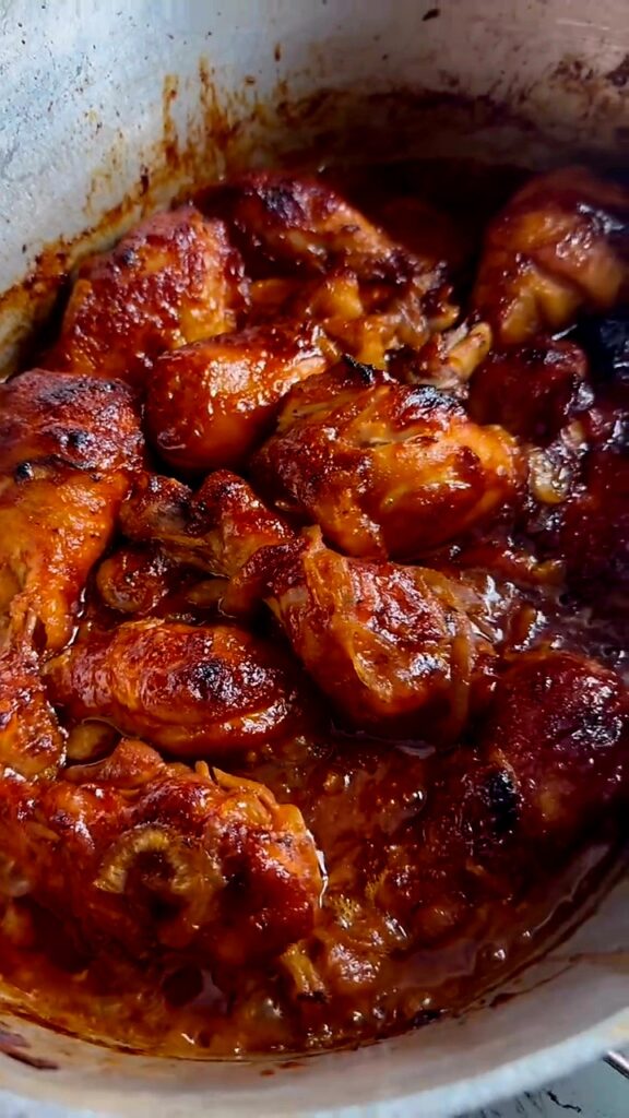 Oven Roasted BBQ chicken