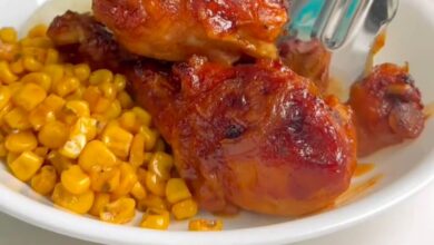 Oven Roasted BBQ chicken