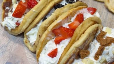Pancake tacos