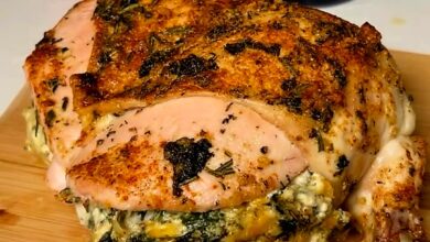 Ruth’s Chris Stuffed Chicken