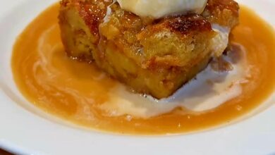 Salted Caramel Bread Pudding