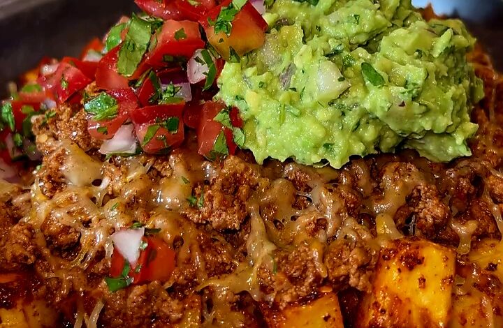 Taco Loaded Potato Bowl