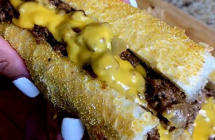 Philly Cheesesteak with Homemade Fries