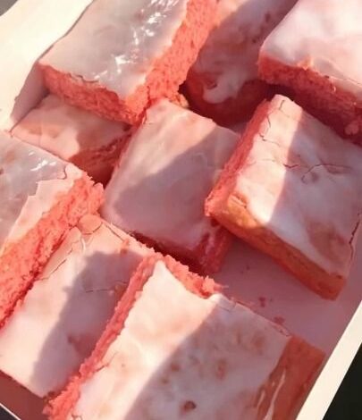 Strawberry Brownies