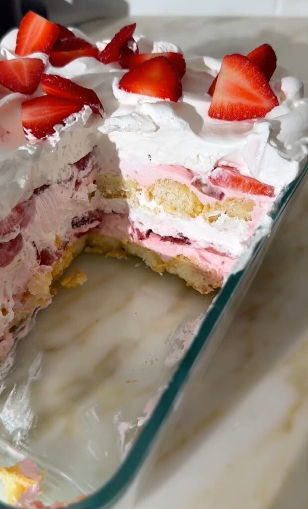 Strawberry Shortcake Tiramisu