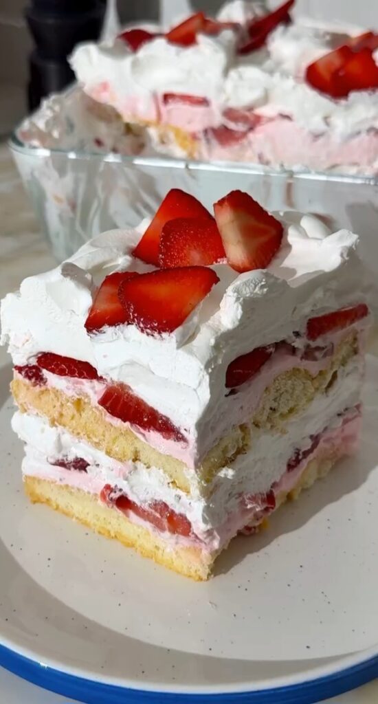 Strawberry Shortcake Tiramisu