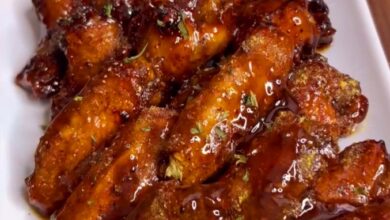 Teriyaki Lemon Pepper Wings