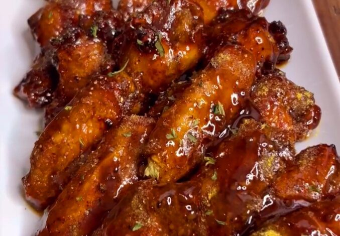 Teriyaki Lemon Pepper Wings