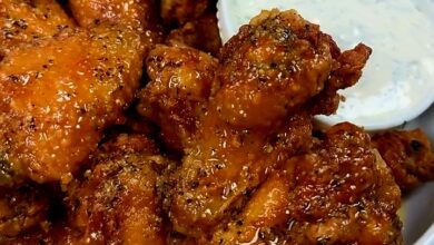 Crispy Lemon Pepper Chicken Wings