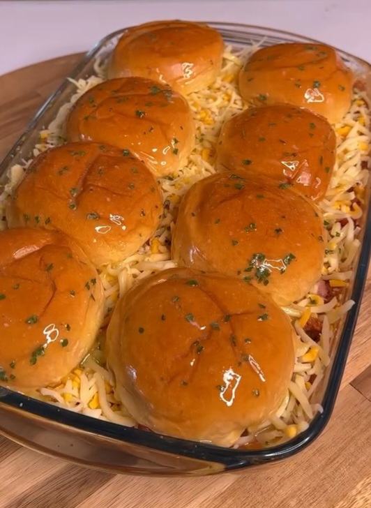 Mini Meat, Bacon & Cheese Burgers
