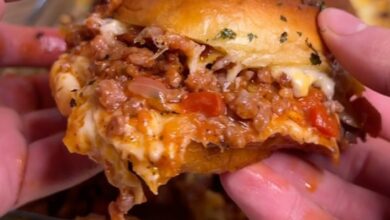 Mini Meat, Bacon & Cheese Burgers