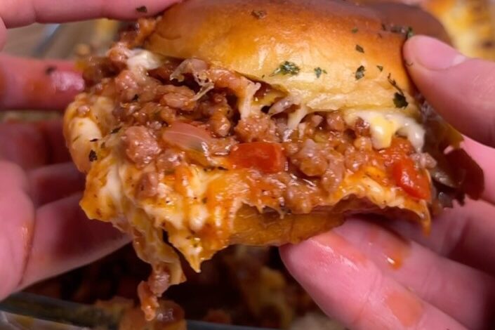 Mini Meat, Bacon & Cheese Burgers