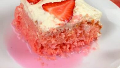 Strawberry Tres Leches Cake