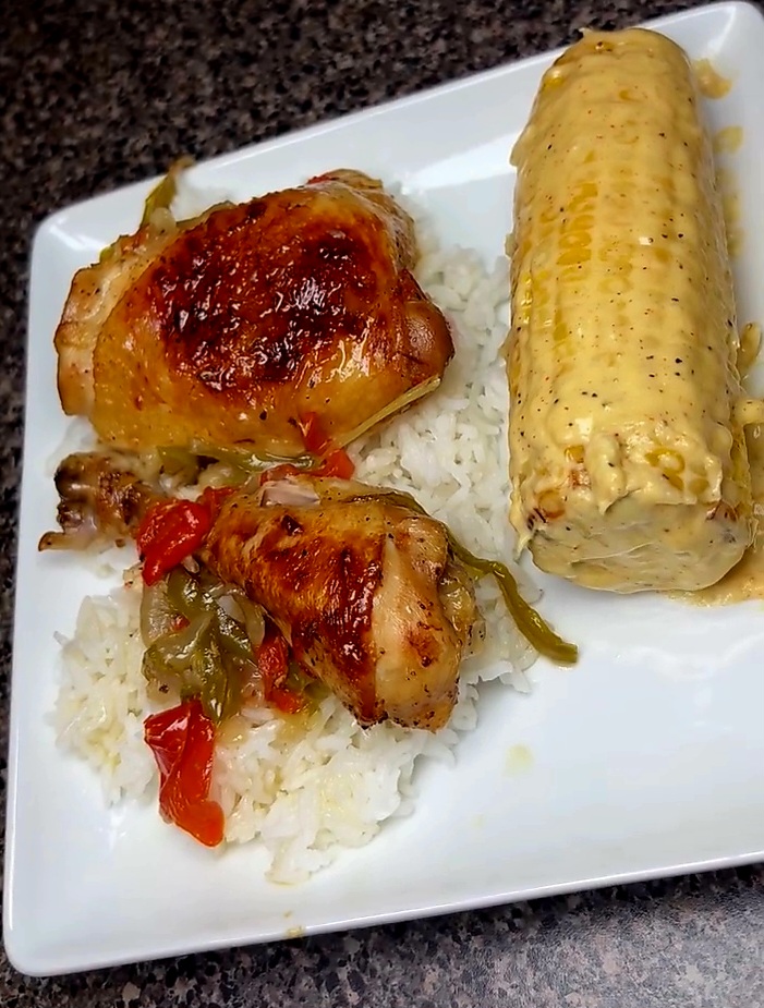 salt and pepper baked chicken