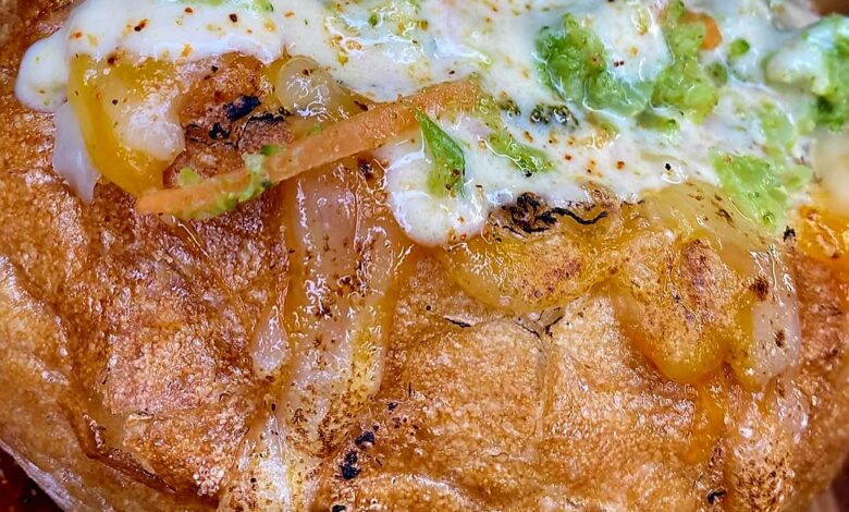 Broccoli & Cheddar Soup in a bread bowl