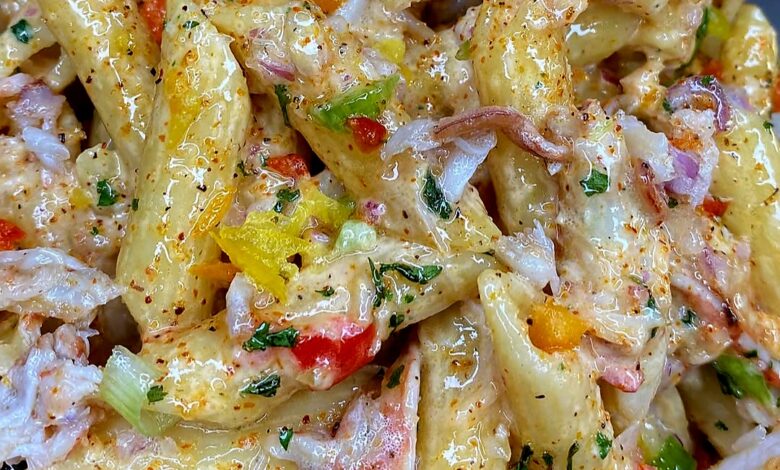 Cajun crab pasta