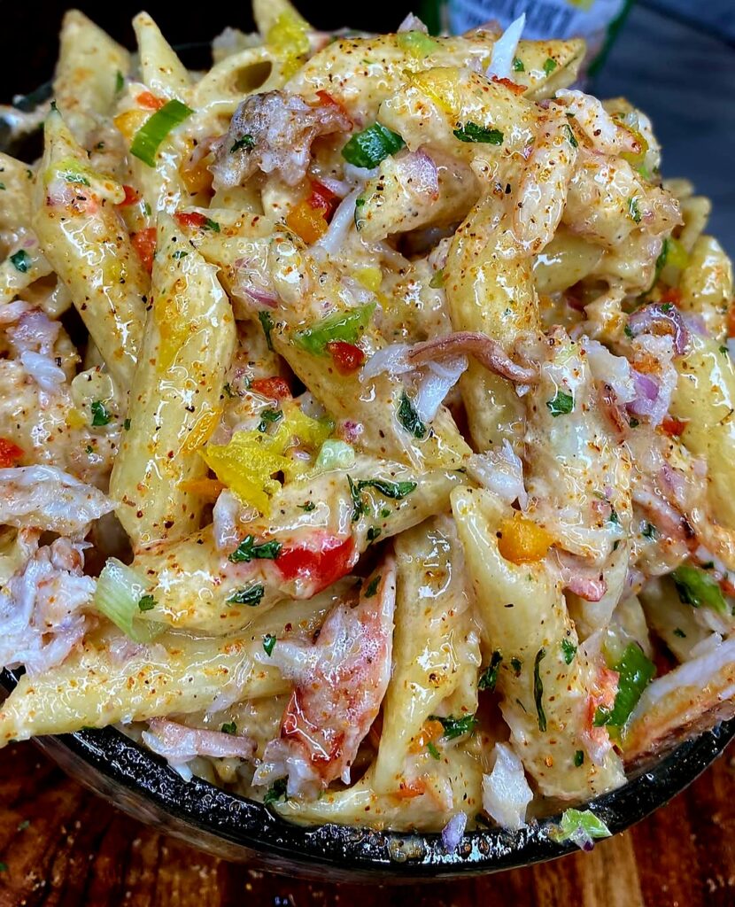 Cajun crab pasta