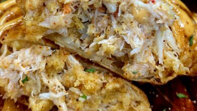 Crab Cake Egg Rolls