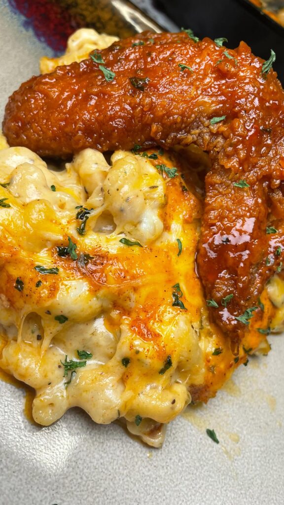 Southern baked mac and cheese