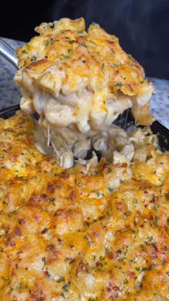 Southern baked mac and cheese