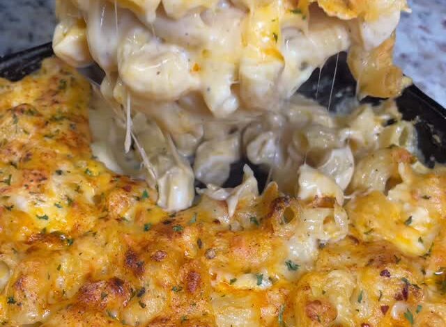 Southern baked mac and cheese