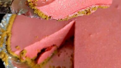strawberry Jello pie