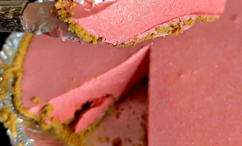 strawberry Jello pie
