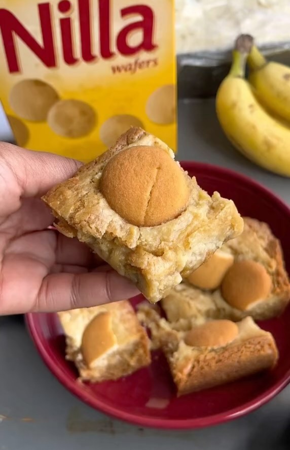 Banana Pudding Brownies